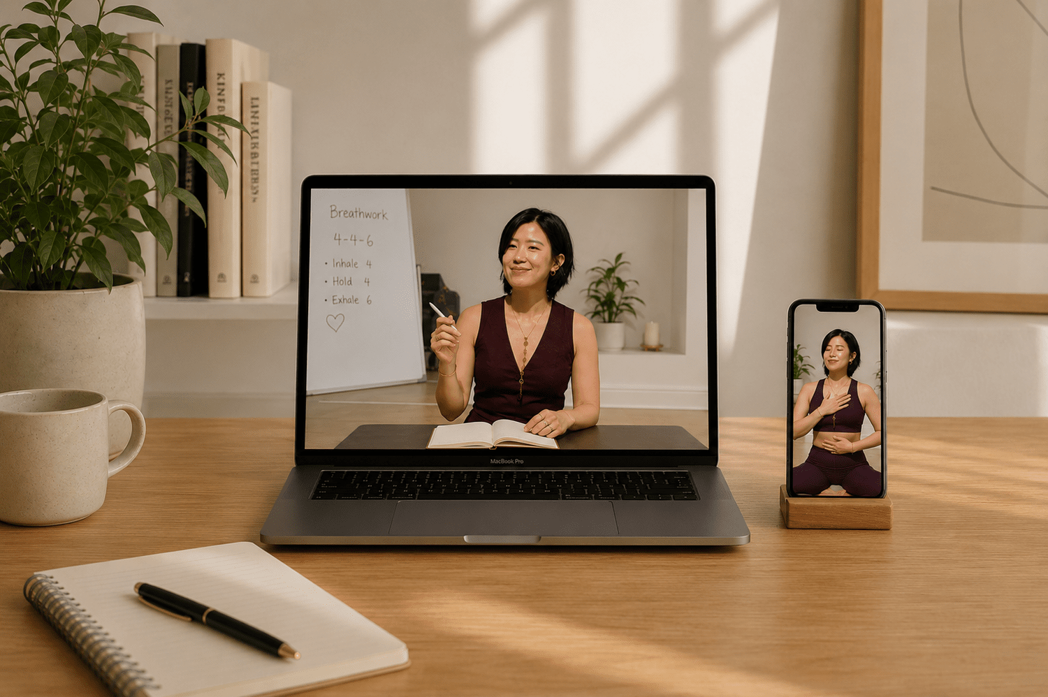 1:1 online breathwork coaching session